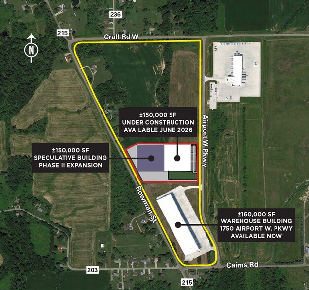 More Photos Of 1900 Airport West Rd, Mansfield Warehouse For Sale