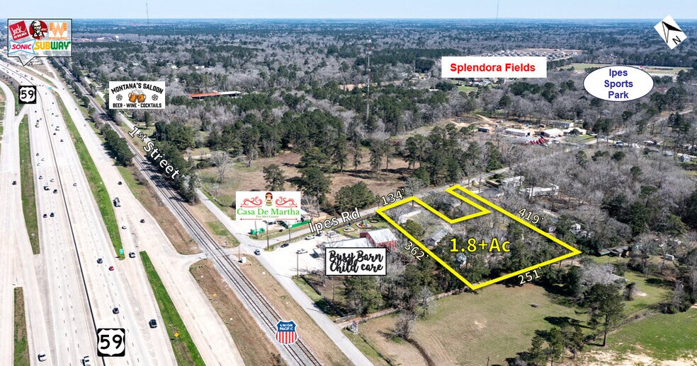 Primary Photo Of 25452 Ipes Rd, Splendora Land For Sale