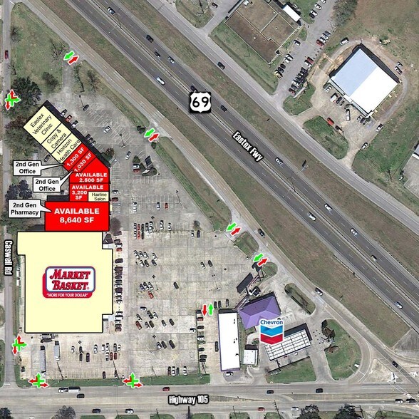 More Photos Of 7207 Eastex Fwy, Beaumont Storefront For Lease