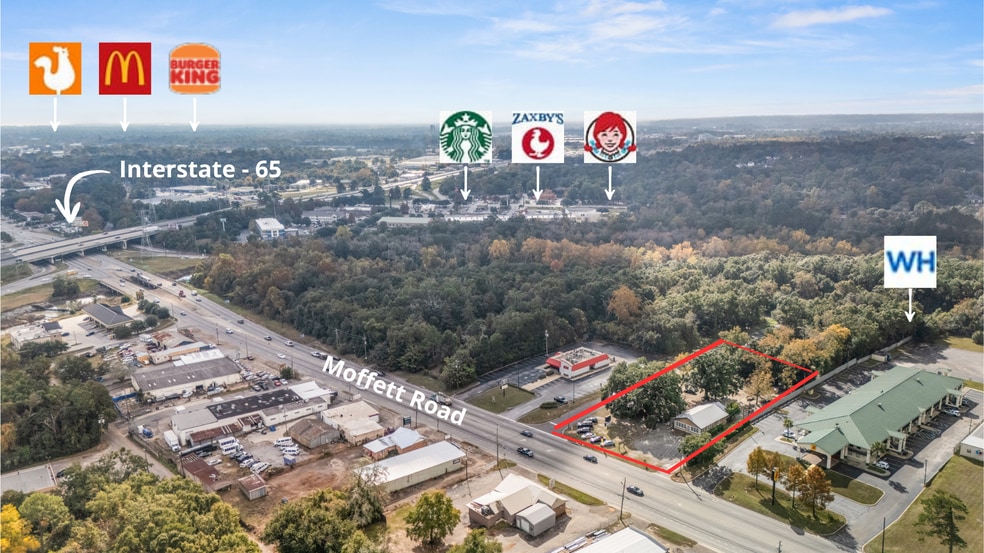 Primary Photo Of 3751 Moffett Rd, Mobile Land For Sale