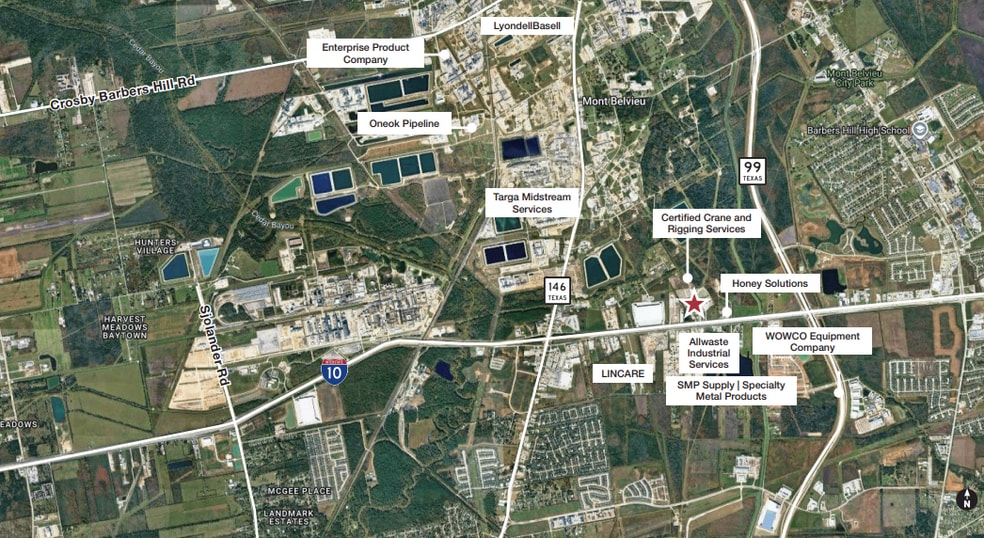 More Photos Of 11603 E E-10 Frontage Rd, Baytown Land For Lease