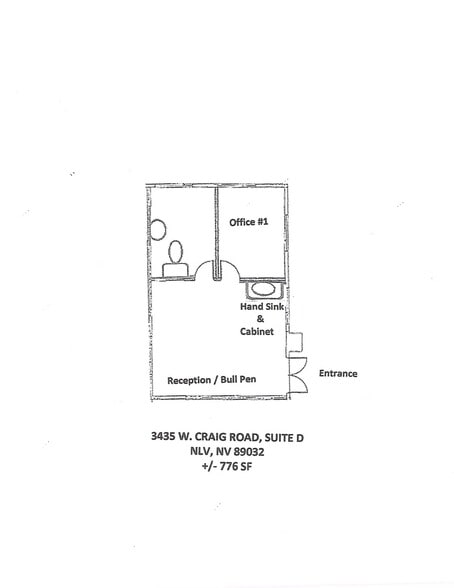 More Photos Of 3435 W Craig Rd, North Las Vegas Office Residential For Lease