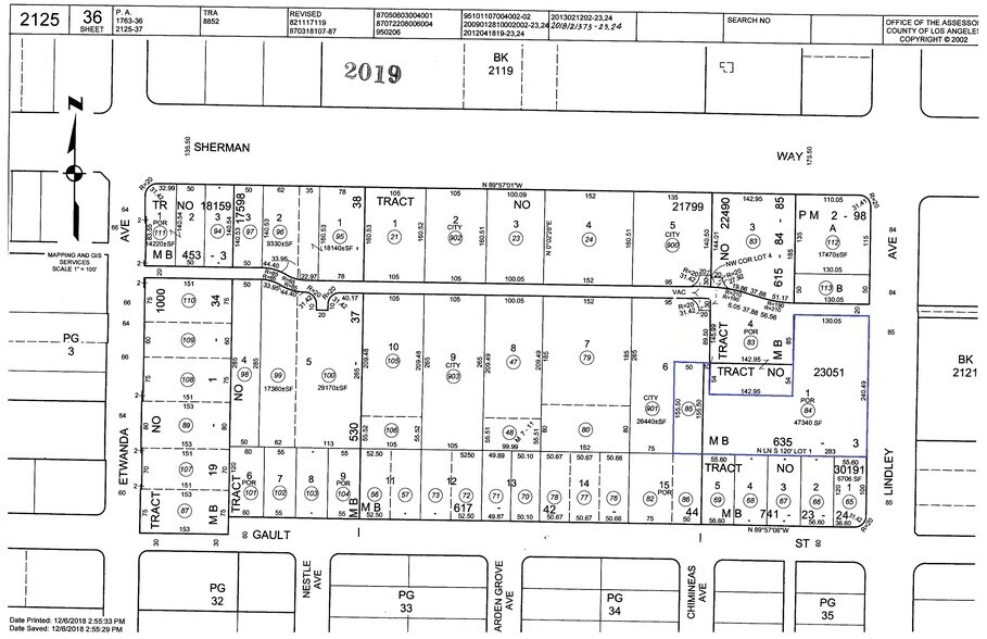 More Photos Of 7111-7135 Lindley Ave, Reseda Land For Sale