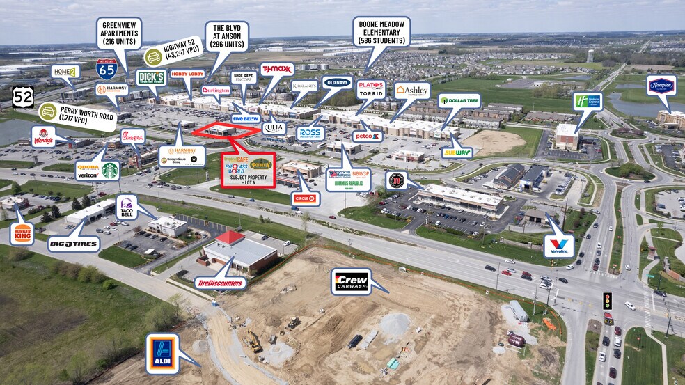 More Photos Of 6075 Perry Worth Rd, Whitestown Fast Food For Sale