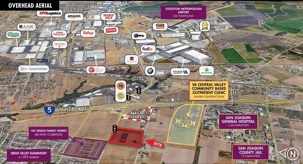 SWC French Camp Rd Manthey Rd, French Camp, CA 95231 Land For Sale