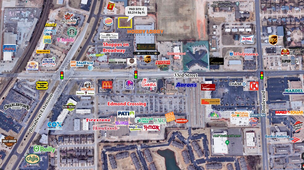 Primary Photo Of 3160 S Broadway Ext, Edmond Land For Sale