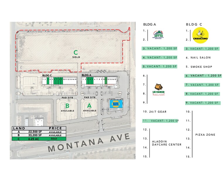 More Photos Of 12311 Montana Ave, El Paso General Retail For Lease