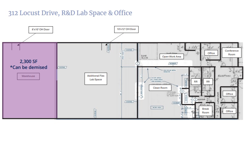 More Photos Of 310-316 Locust Dr, Verona Research And Development For Lease
