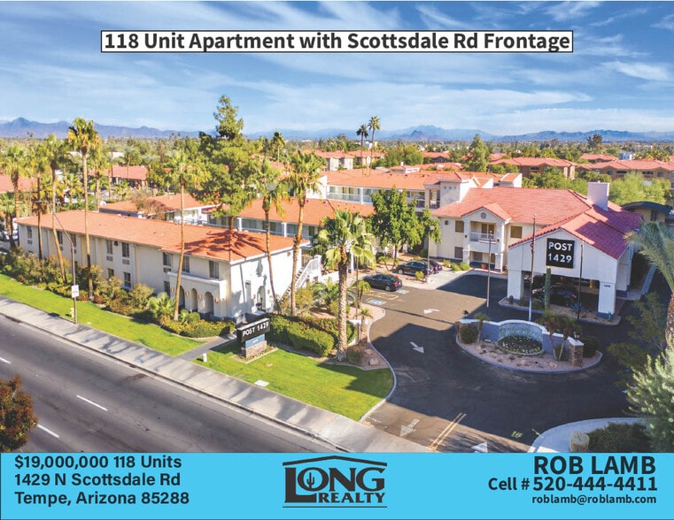 Primary Photo Of 1429 N Scottsdale Rd, Tempe Apartments For Sale