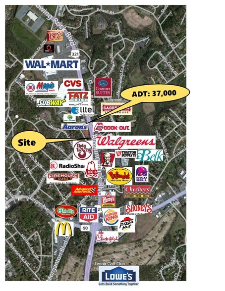 More Photos Of 102 Hospital Ave NW, Lenoir Land For Sale