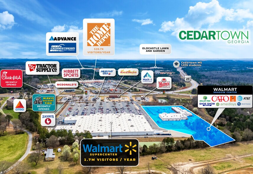 More Photos Of 1577 Rome Hwy, Cedartown General Retail For Sale