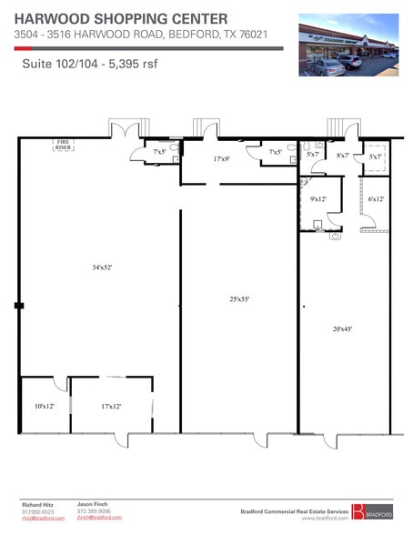 More Photos Of 3504-3508 Harwood Rd, Bedford Unknown For Lease