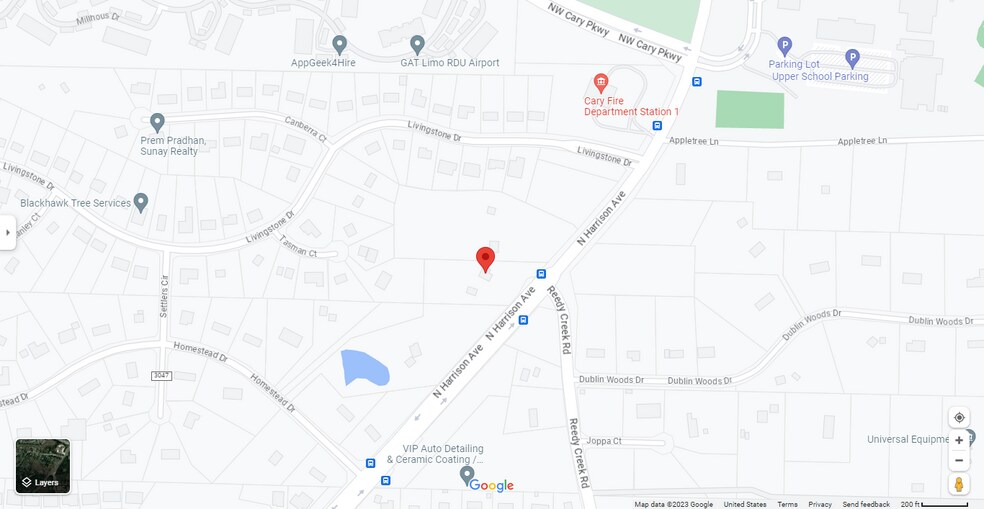 More Photos Of 1399 N Harrison Ave, Cary Land For Sale