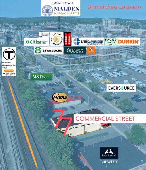 More Photos Of 77 Commercial St, Malden Freestanding For Sale