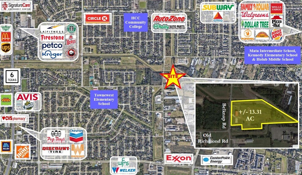 More Photos Of 9901 Belknap Rd, Sugar Land Land For Sale