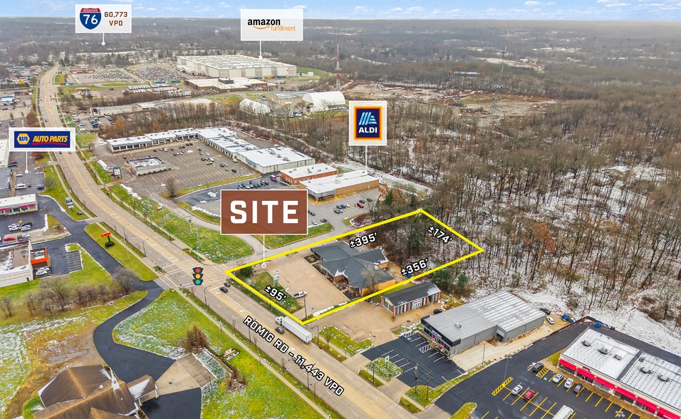 More Photos Of 2086 Romig Rd, Akron Freestanding For Sale