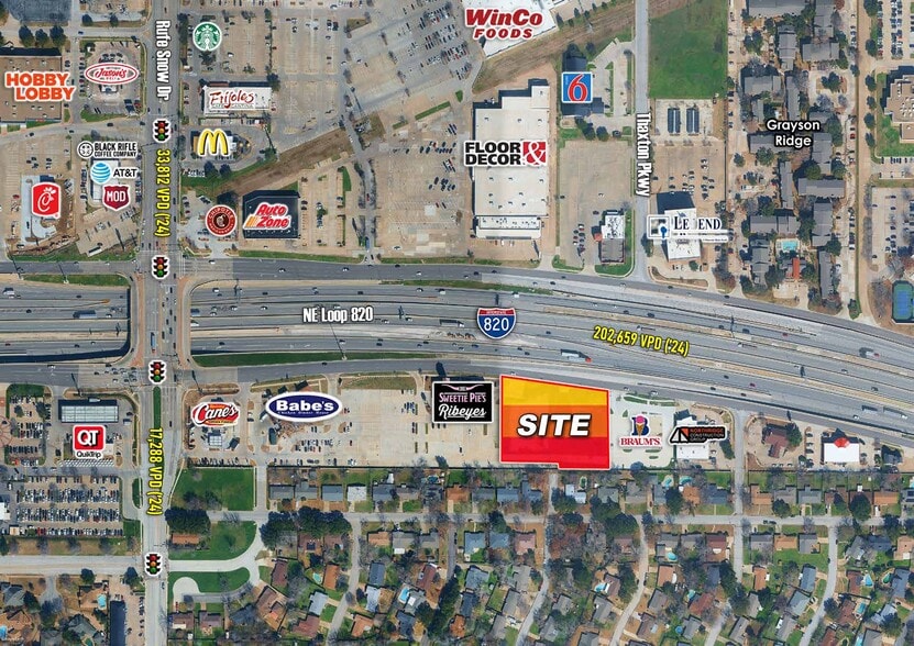 Primary Photo Of SEQ I-820 & Rufe Snow Dr, North Richland Hills Land For Lease