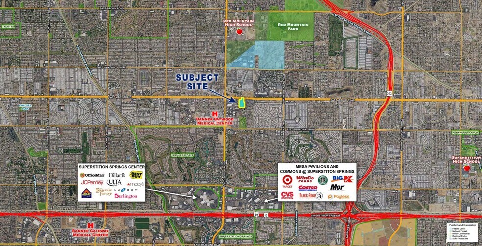 More Photos Of 7025 E Main St, Mesa Land For Sale