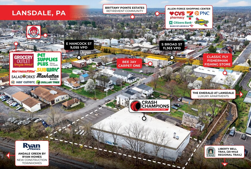 More Photos Of 101 E Blaine St, Lansdale Auto Repair For Sale