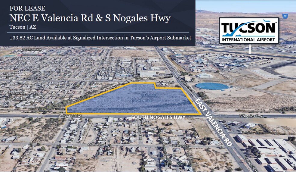 Primary Photo Of NW Park Ave & Valencia Rd, Tucson Land For Lease