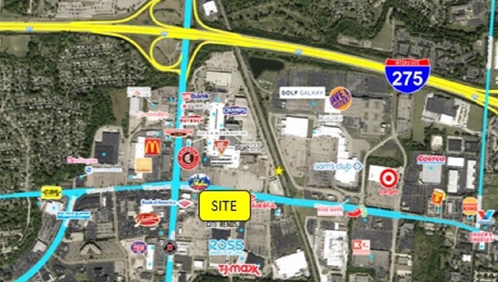 More Photos Of 125-139 E Kemper Rd, Cincinnati Storefront For Lease