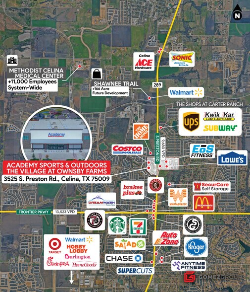 More Photos Of 3525 S Preston Rd, Celina General Retail For Sale