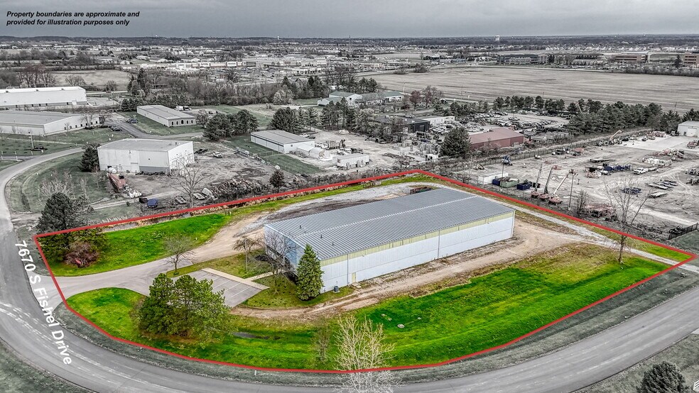 More Photos Of 7670 S Fishel Dr, Dublin Warehouse For Sale