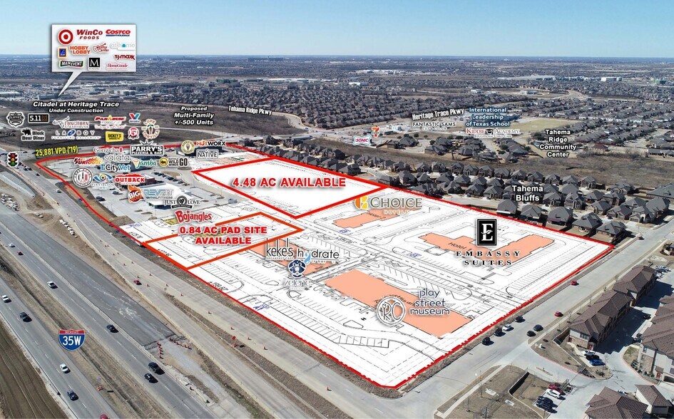 Primary Photo Of NWC Heritage Trace Pky, Fort Worth Land For Sale