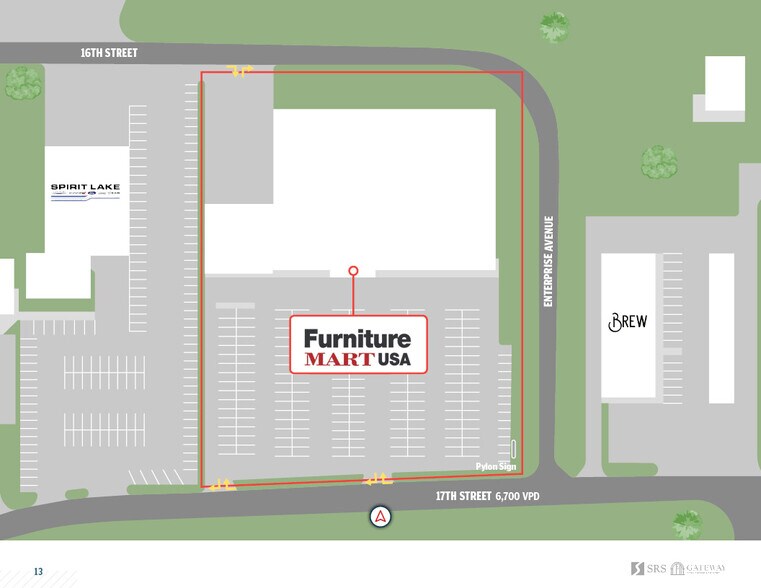 More Photos Of 2502 17th St, Spirit Lake Storefront For Sale