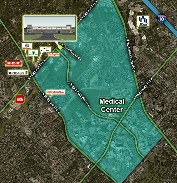 More Photos Of 9390 Huebner Rd, San Antonio General Retail For Sale