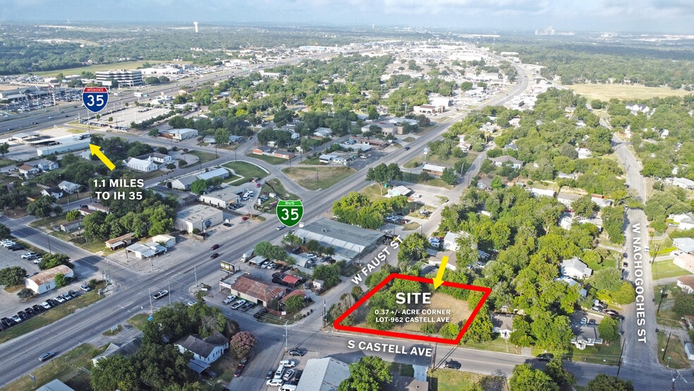 Primary Photo Of 962 S Castell Ave, New Braunfels Land For Sale