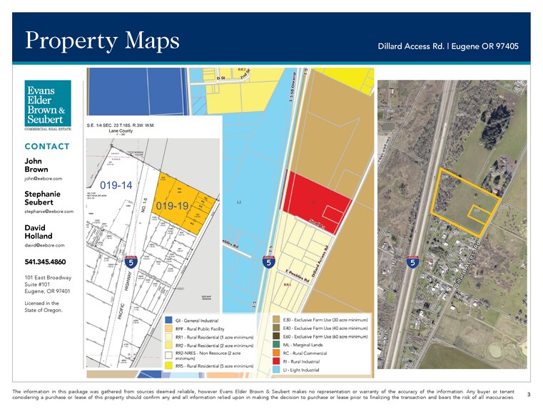 More Photos Of Dillard Access Road Land, Eugene Land For Sale