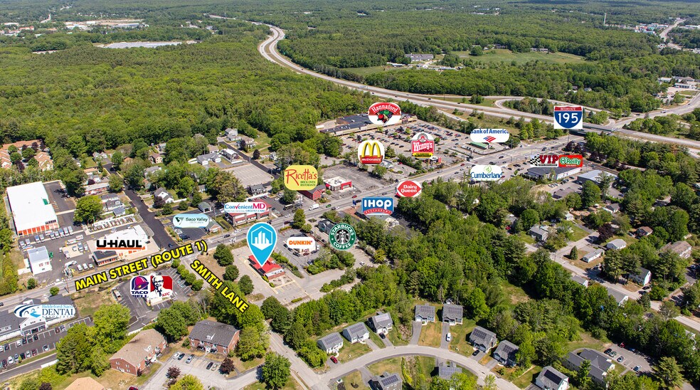 Primary Photo Of 507 Main St, Saco Storefront For Lease