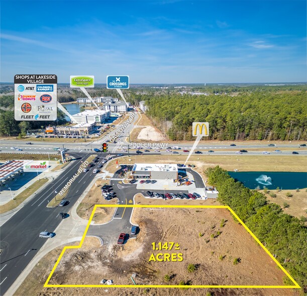 Primary Photo Of 0 Memorial Boulevard, Pooler Land For Lease