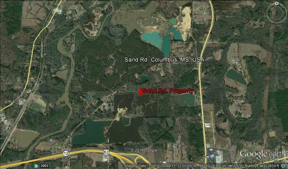 More Photos Of Sand & Tuscaloosa Rd, Columbus Land For Sale