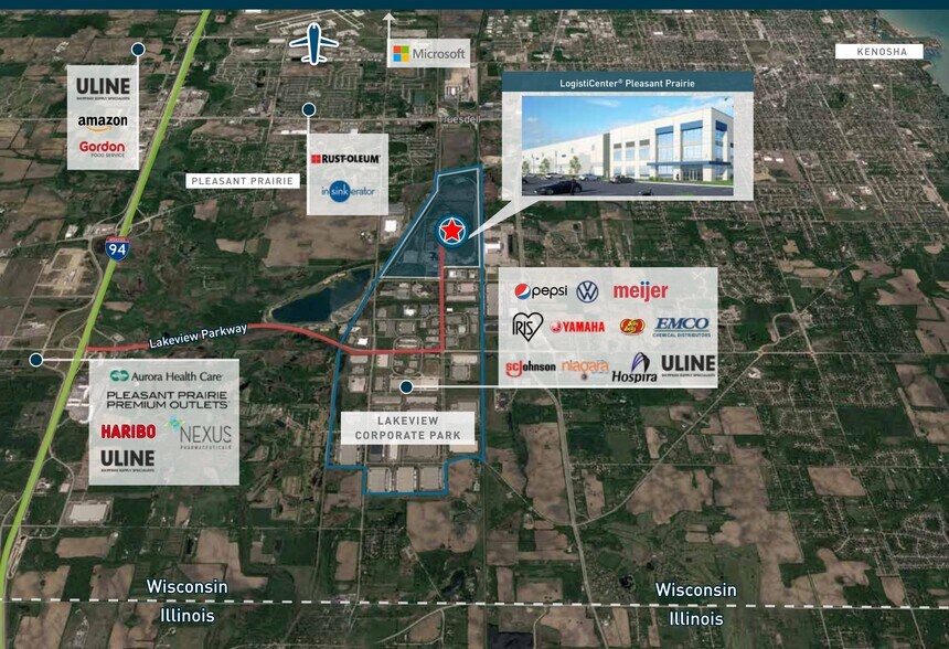 Primary Photo Of 8000 95th St, Pleasant Prairie Land For Lease