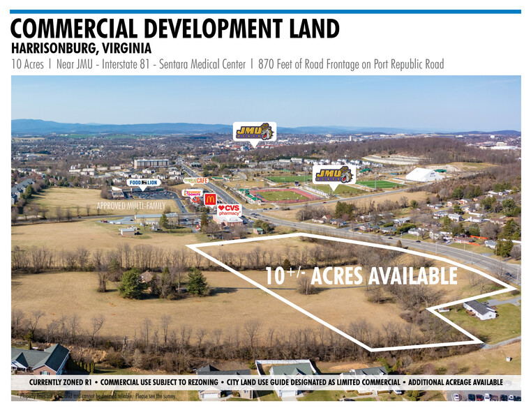 Primary Photo Of 1261 Port Republic Rd, Harrisonburg Land For Sale