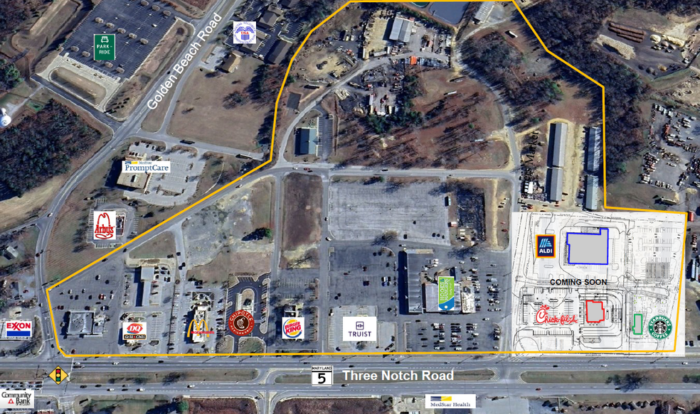 Primary Photo Of Three Notch Road, Charlotte Hall Land For Lease