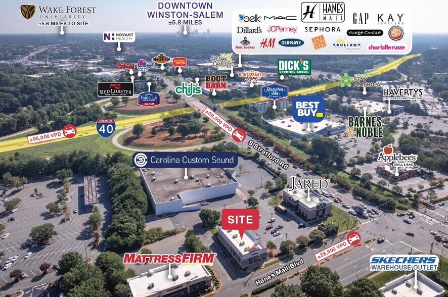 More Photos Of 1990 S Stratford Rd, Winston-Salem Freestanding For Sale