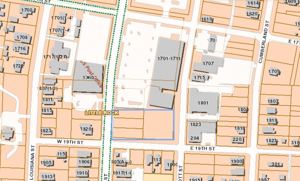 1821 S Main St, Little Rock, AR 72206 Land For Sale