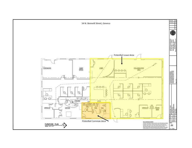 More Photos Of 34 N Bennett St, Geneva Office For Lease