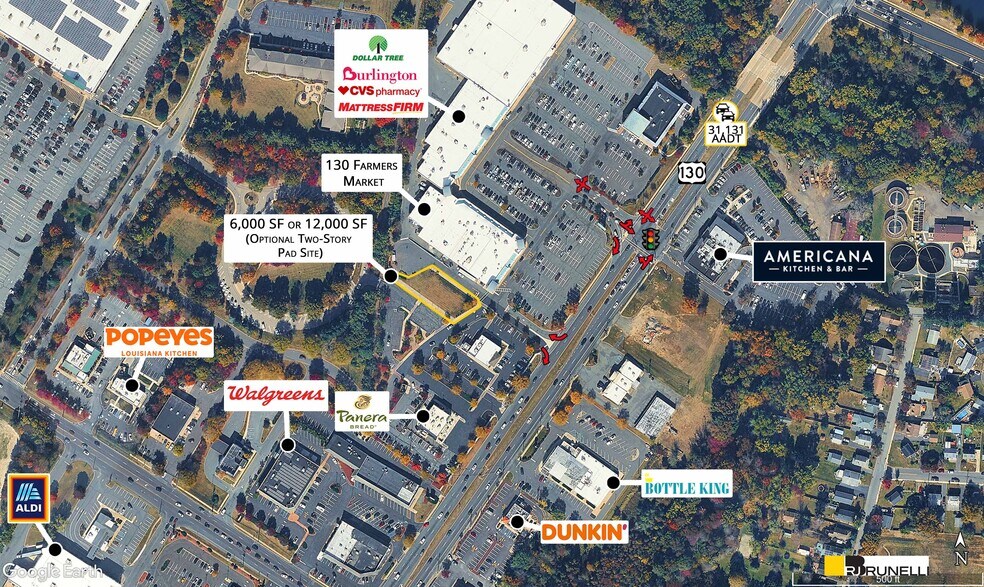More Photos Of 392 US Highway 130, East Windsor Freestanding For Lease