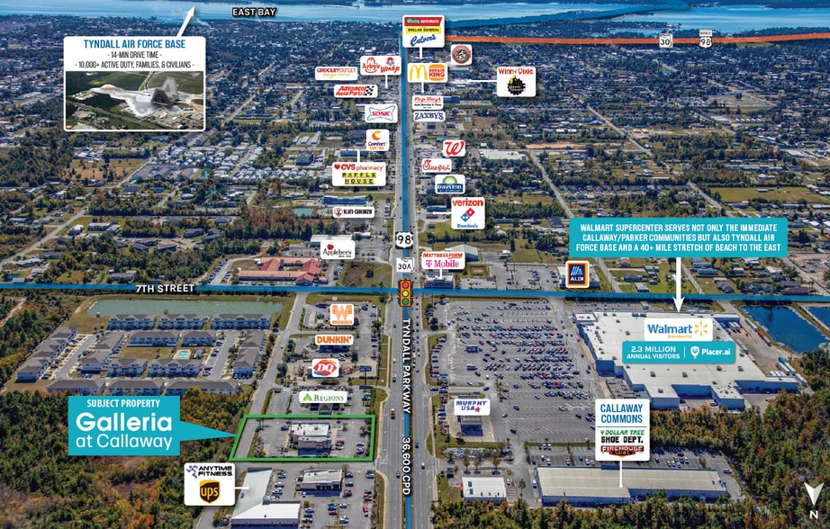 More Photos Of 734-740 Tyndall Pky, Callaway Freestanding For Sale