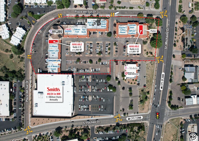 More Photos Of 730 St Michaels Dr, Santa Fe General Retail For Lease