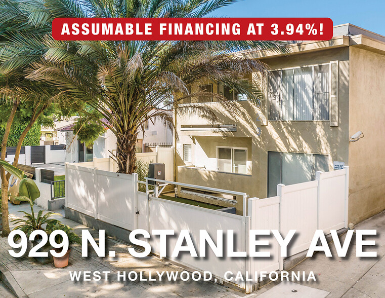 Primary Photo Of 929 N Stanley Ave, West Hollywood Apartments For Sale