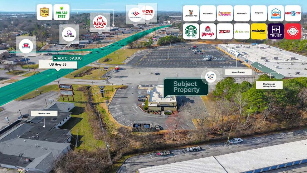 More Photos Of 4815 Highway 58, Chattanooga Fast Food For Sale