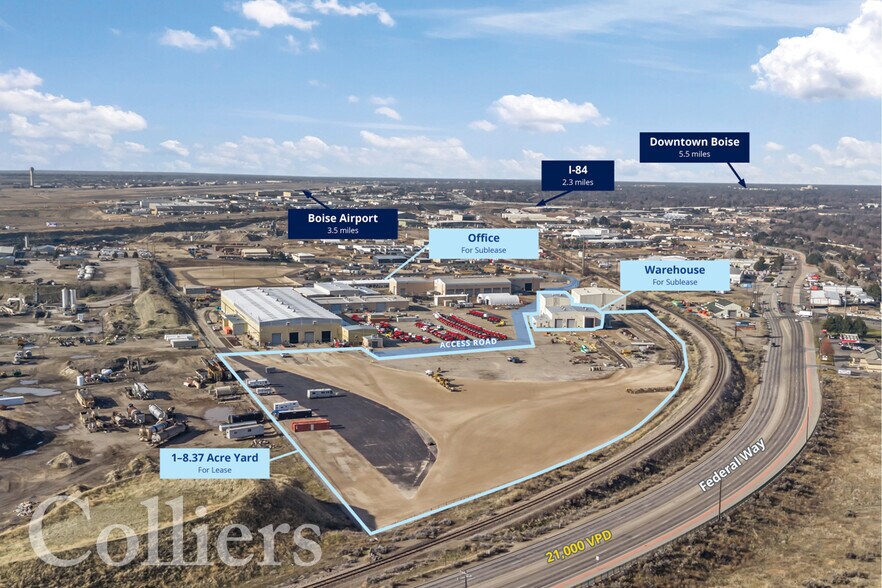 Primary Photo Of 4600 S Apple St, Boise Manufacturing For Lease