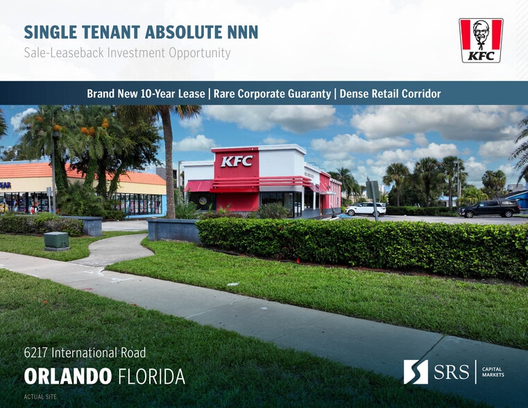 Primary Photo Of 6217 Visitors Cir, Orlando Fast Food For Sale