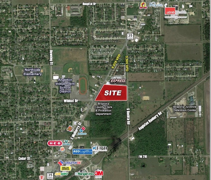 Primary Photo Of Hwy 35 & Wildcat Dr, Angleton Land For Sale