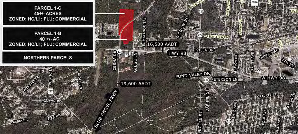More Photos Of Highway 98 @ Blue Angel Parkway, Pensacola Land For Sale